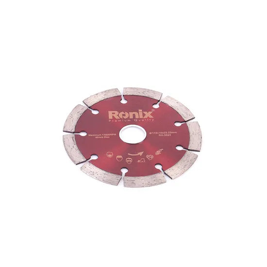 Ronix Model Rh-3524 115mm Size 10mm Diamond Blade Grinding Disc Diamond Cutting Disk