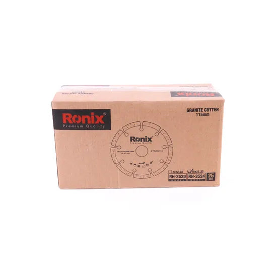 Ronix Model Rh-3524 115mm Size 10mm Diamond Blade Grinding Disc Diamond Cutting Disk