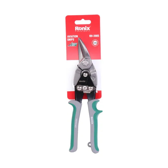 Ronix Model Rh-3905 High Quality Right Pruning Shear Cut Angles CRV Straight Cut Aviation Snip