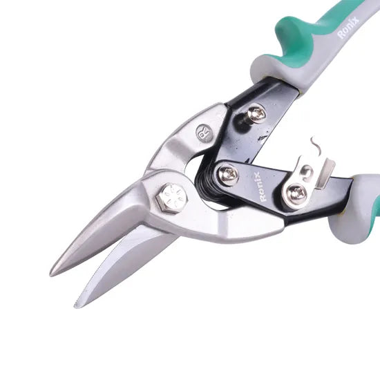 Ronix Model Rh-3905 New Design Hand Tools Multi Function Shears CRV Left Straight Cut Tin Aviation Snips