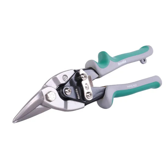 Ronix Model Rh-3905 New Design Hand Tools Multi Function Shears CRV Left Straight Cut Tin Aviation Snips