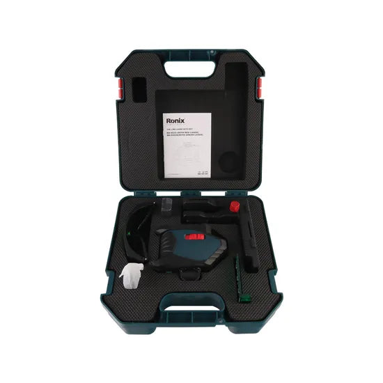 Ronix Model Rh-9503 Professional 360 Degree H Plus Red Beam V-Line Laser Level