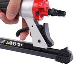 Ronix New Model Ra-8016 60-100psi Pressure Nail Drill Gun Air Nailer Crown Stapler