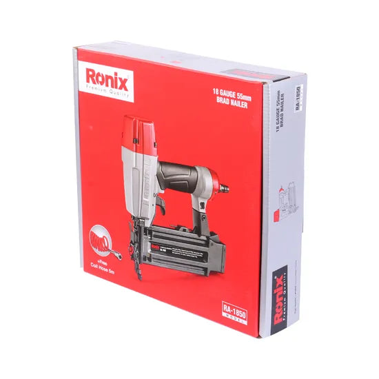 Ronix Pneumatic Tool Model Ra-1850 for Wood Electric Stapler Machine Cordless Brad Nailer