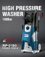 Ronix Power Machine Model RP-0180 Industrial High Pressure 3000W Induction Motor Carwash