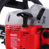 Ronix Power Saw Model 4647 52cc 550ml Tank Cutting Wood Free Chains Gasoline Chain Saw