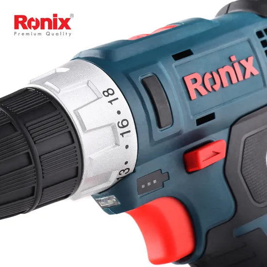 Ronix Power Tool 8612 Model Cordless Screwdriver Lithium Battery Combo Handheld Portable Brushless Power Driver Drills