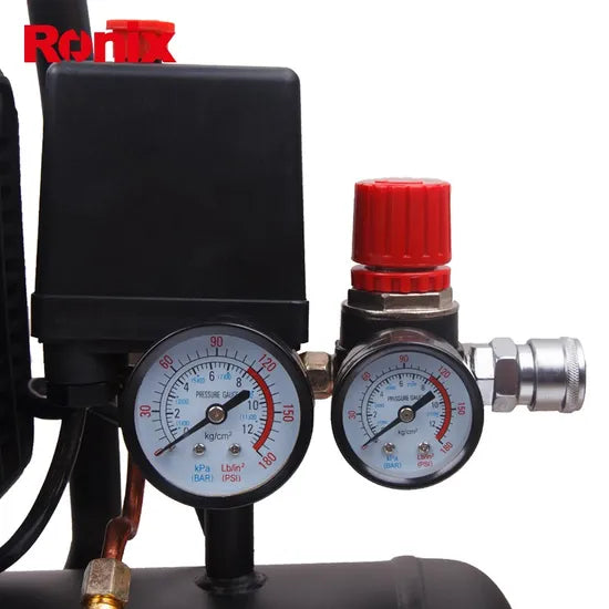 Ronix RC-1010 10L Professional Silent High Pressure Piston Portable Mini Air Compressor