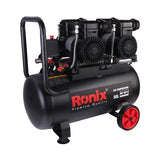 Ronix RC-5013 Cheap Price Low Noise 50L Portable Electric Double Motor Inflator Machines Air Compressor