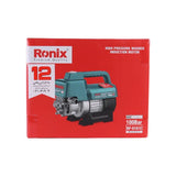 Ronix RP-0101c High Pressure Car Wash Machine Portable Induction Motor Cleaning Water Injection Pump Cleaning