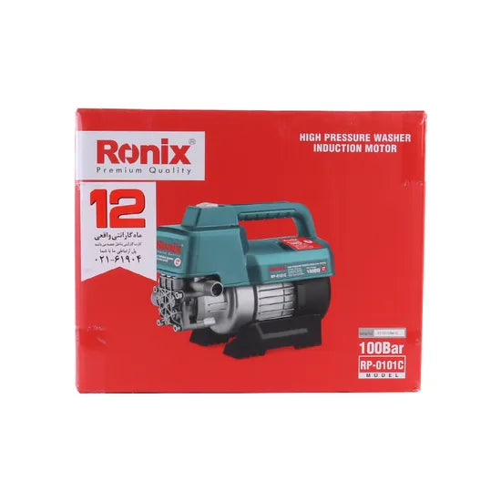 Ronix RP-0101c New Arrival 1000W 100bar High Pressure Washer Tools Portable Car Pressure Washer