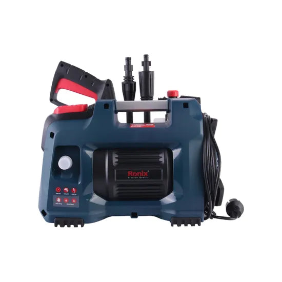 Ronix RP-U100c High Pressure Washer Professional Washer Cleaner with Soap Bottle and Hose Reel Best for Cleaning Cars Driveways