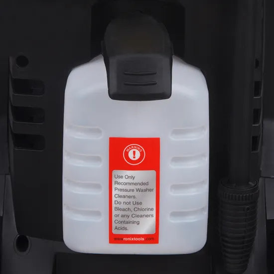 RONIX Ronix RP-U130 Pressure Washer 1600W 130bar with Soap Bottle & Inlet Hose Portable Power Cleaner Car Wash