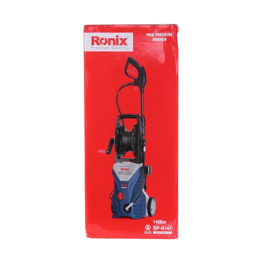 Ronix RP-U141 High Pressure Washer 1650W 140bar Complete Set Pressure Washer Spray Gun High Pressure Washer