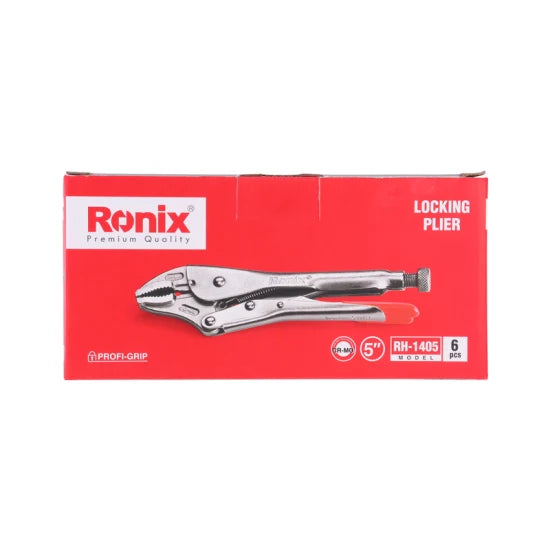 Ronix Rh-1405 Customized Vice Grip Locking Pliers Professional Cr-V Material 5" Multi Functioal Steel Locking Plies