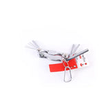 Ronix Rh-2040 6PCS Folding Hex Key Set with Key Chain