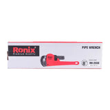 Ronix Rh-2550~Rh-2556pipe Wrench 8/10/12/14/18/24/36" Heavy Duty Aluminum Steel Straight Telescopic Pipe Stainless Steel Adjustable Wrench