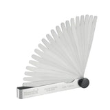 Ronix Rh-2698 Feeler Gauge 20 PCS High Precision 0.05-1.00mm Feeler Gages 20 Blades Gap Gauge Flexible Taper Gauge