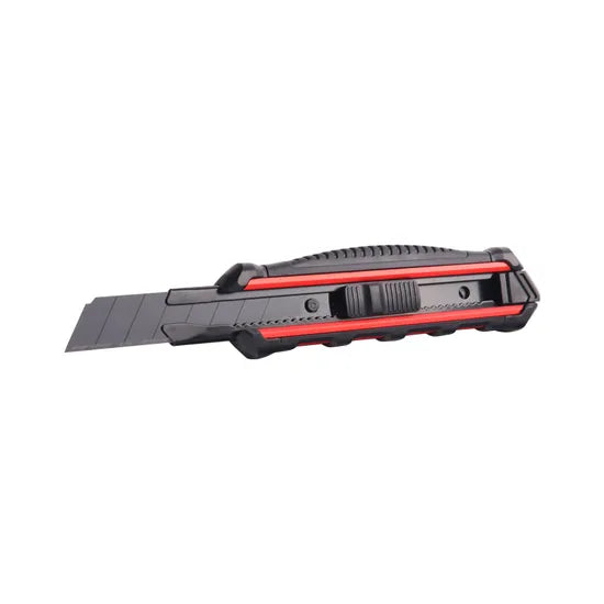 Ronix Rh-3007-08 ABS Utility Knife 18mm Sk5 Blacken Blade Hand Tools Retractable Office Home Paper Box Knife Cutter