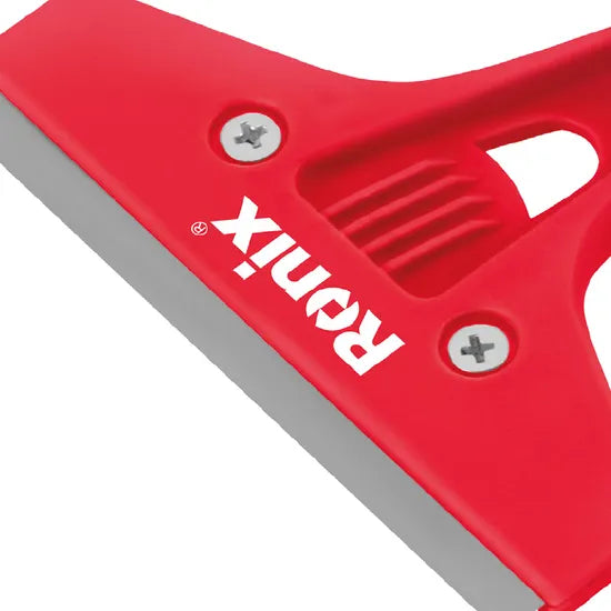 Ronix Rh-3052 Stainless Steel Scraper 200mm High Quality Promotion Stainless Steel for Cleaning with Rubber Handle