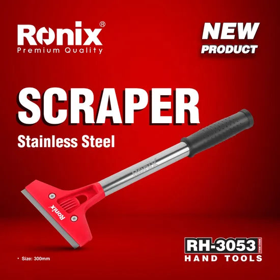Ronix Rh-3053 Good Quality 300mm Stainless Steel Scraper