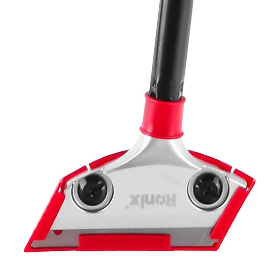 Ronix Rh-3057 900mm Scraper Cleaning Safety Knife Stainless Steel Scraper for Cleaning with Rubber Handle