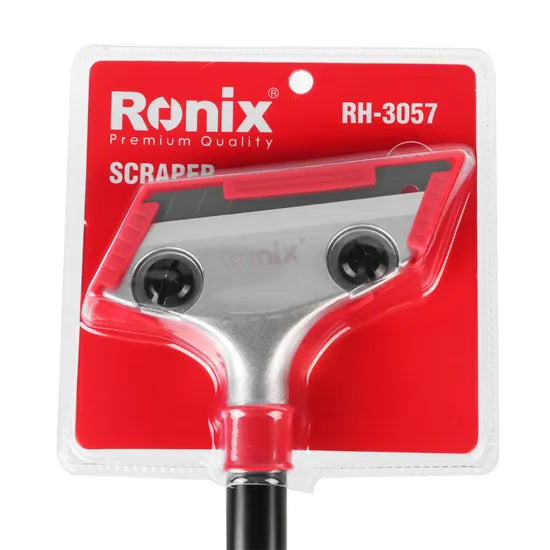 Ronix Rh-3057 900mm Scraper Cleaning Safety Knife Stainless Steel Scraper for Cleaning with Rubber Handle