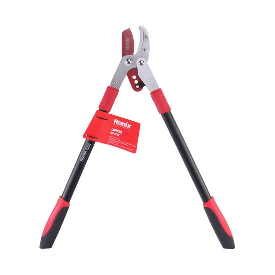 Ronix Rh-3122 Professional Carbon Steel Garden Hand Tools Scissors Cutting Pruning Bypass Garden Lopper Sheers with Long Handle
