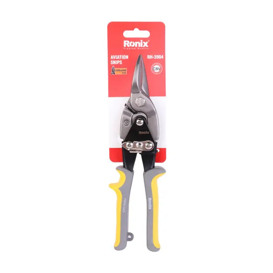 Ronix Rh-3904 CRV Straight Cut Aviation Snip Carbon Steel Aviation Snip