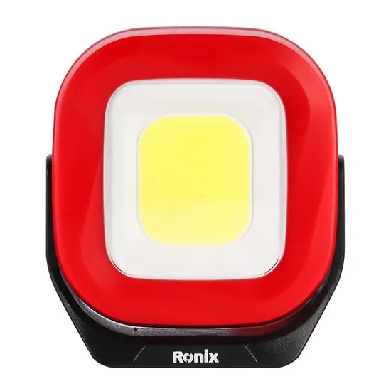 Ronix Rh-4221 Mini Flood Work Light 5V/2A 1000lm High-Quality Outdoor Flood Light High-Performance USB Rechargeable Multi-Functional COB LED Work Light