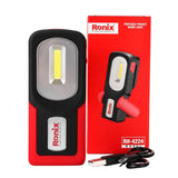 Ronix Rh-4224 120lm 3W Bright Portable Waterproof Camping Lamp Home Portable Outdoor USB Chargeable LED Work Light
