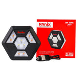 Ronix Rh-4225 Car Dome Light 30lm 3W Camping Light Cordless Magnetic Spot Light IP44 Power Outdoor Wall Spotlight Usbworking Light Camping Light