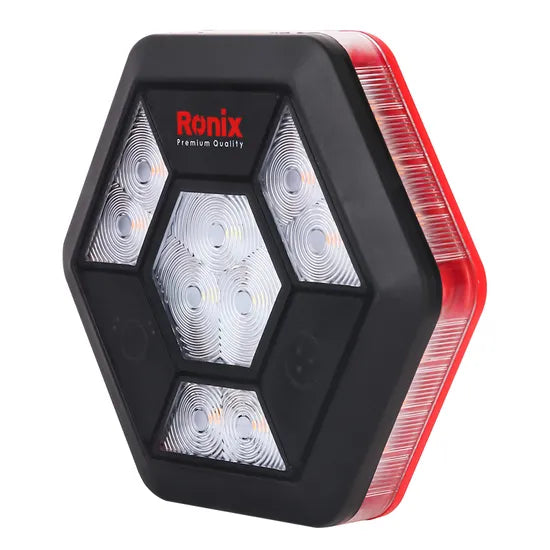 Ronix Rh-4225 Car Dome Light 30lm 3W Camping Light Cordless Magnetic Spot Light IP44 Power Outdoor Wall Spotlight Usbworking Light Camping Light