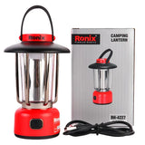 Ronix Rh-4227 Camping Lantern 150lm 6W Spot Light Outdoor Camping Portable Lamp Rechargeable Adjustable Light Source Retro LED Lantern
