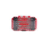 Ronix Rh-5453 18 PCS Multifunction Drill Bit Set for Wood Metal and Concrete Power Tools Kit Socket Drill Bits Set