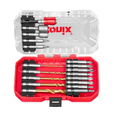 Ronix Rh-5453 18 PCS Multifunction Drill Bit Set for Wood Metal and Concrete Power Tools Kit Socket Drill Bits Set