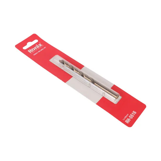 Ronix Rh-5501~Rh-5509 Cobalt HSS Drill Bit 1mm~4mm M35 for Stainless Hardened Steel Twist Drill Bit