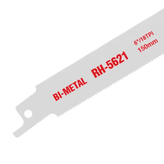 Ronix Rh-5621 Reciprocating Saw Blades 18tpi for Iron Metal Cutting Hot Sale Bi-Metal Blades Metal Cast Iron Cutting