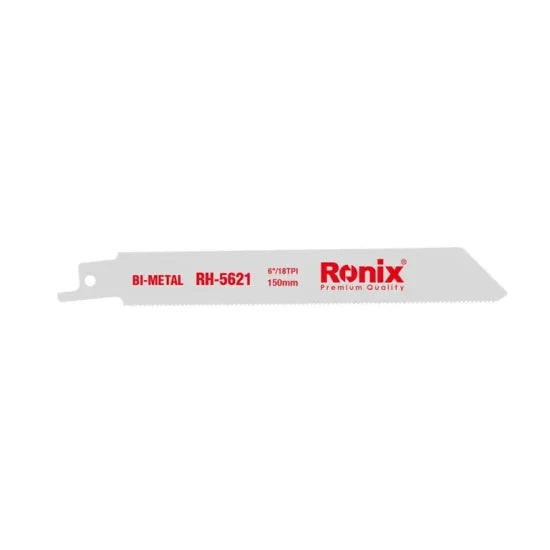 Ronix Rh-5621 Reciprocating Saw Blades 18tpi for Iron Metal Cutting Hot Sale Bi-Metal Blades Metal Cast Iron Cutting