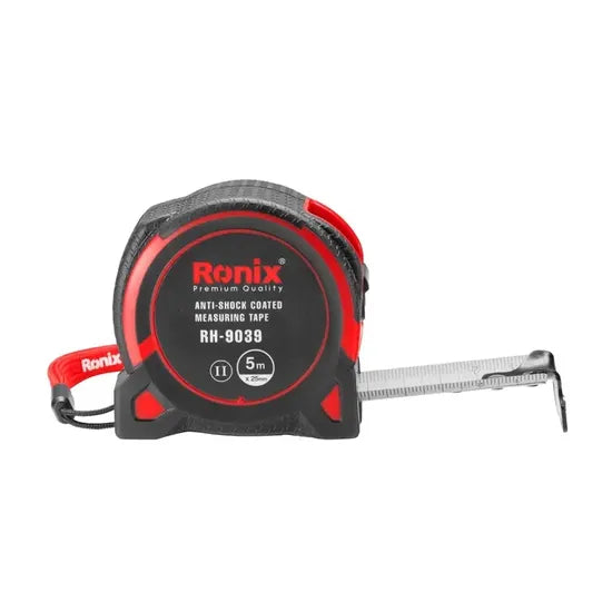 RONIX Ronix Rh-9039 Anti-Shock Coated Measuring Tape 5m Heavy Duty Tool Wholesale Measuring Tape Steel Measuring Tape