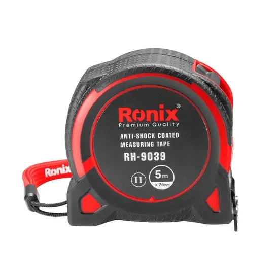 RONIX Ronix Rh-9039 Anti-Shock Coated Measuring Tape 5m Heavy Duty Tool Wholesale Measuring Tape Steel Measuring Tape