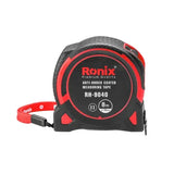 Ronix Rh-9040 Anti-Shock Coated Measuring Tape 8m Multifunctional Measuring Tape Heavy Duty Tool Construction Steel Measuring Tape