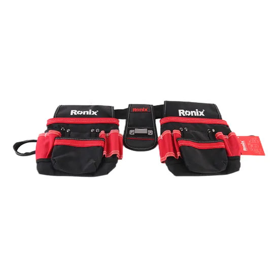 Ronix Rh-9146 Tool Bag with 24 Compartments Durable Large Compartment Electrician Tool Bag Heavy Duty Electrical Electricians Garden Tool Bag
