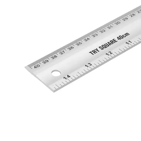 Ronix Rh-9740 Angle Square 40cm 90 Degree Aluminium Measuring Tape L Shape Woodworking Carpenter Tool Try Square