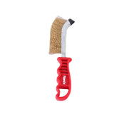 Ronix Rh-9948 Scratch Handle Brushes Universal Brush Wire Brush Stainless Steel Wire Scratch Brush for Cleaning Rust with Long Curved Handle