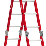 Ronix Rh-9973/Rh-9974 Multipurpose Ladder 3 Steps/4X4 Steps Ladder Platform Ladder Multi Function Extension Ladder for Outdoor and Indoor Use