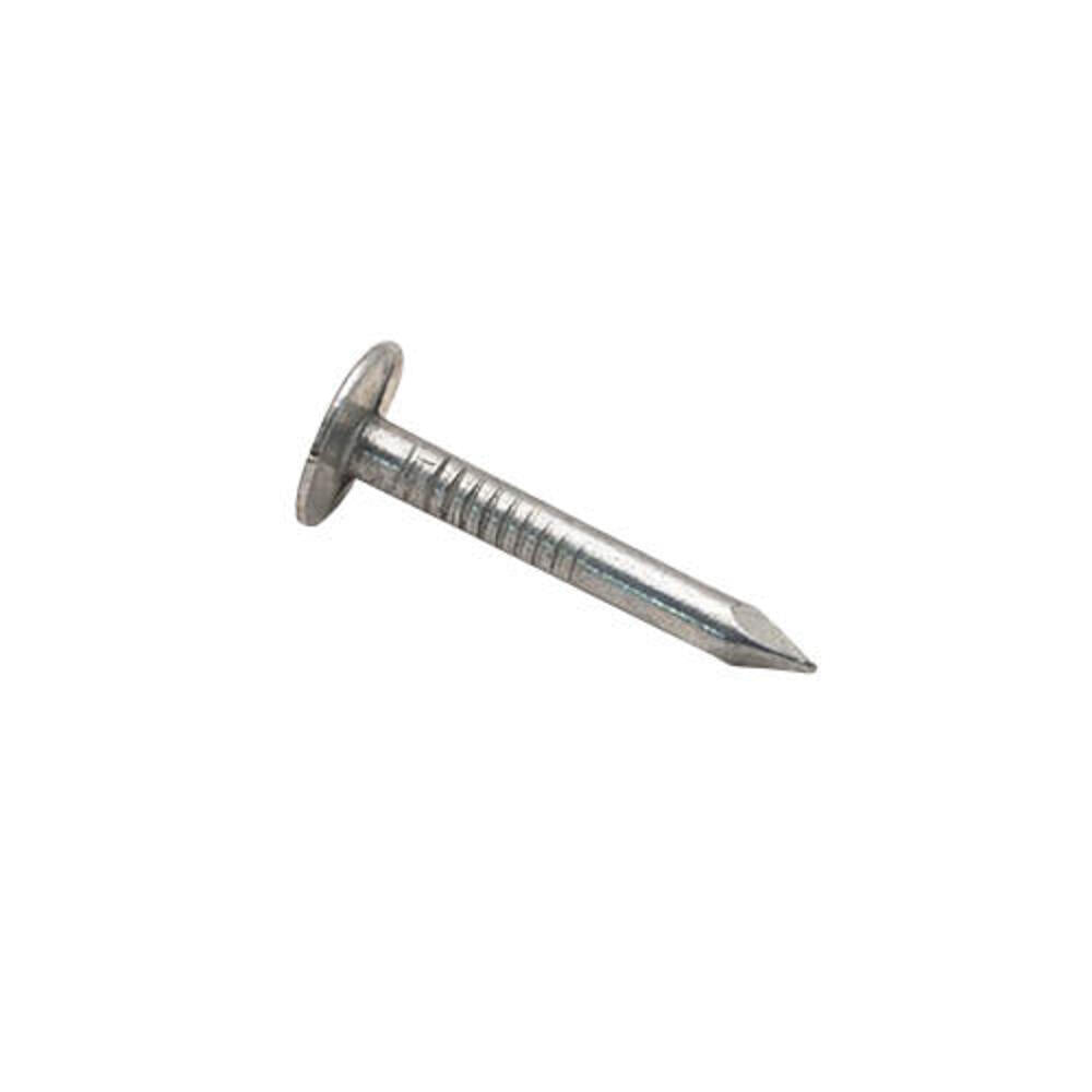 Grip Fast 1 in. Electro-Galvanized Roofing Nails, 5 lb Box