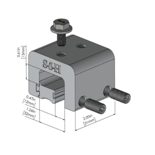 S-5-H Metal Roof Clamps image 2