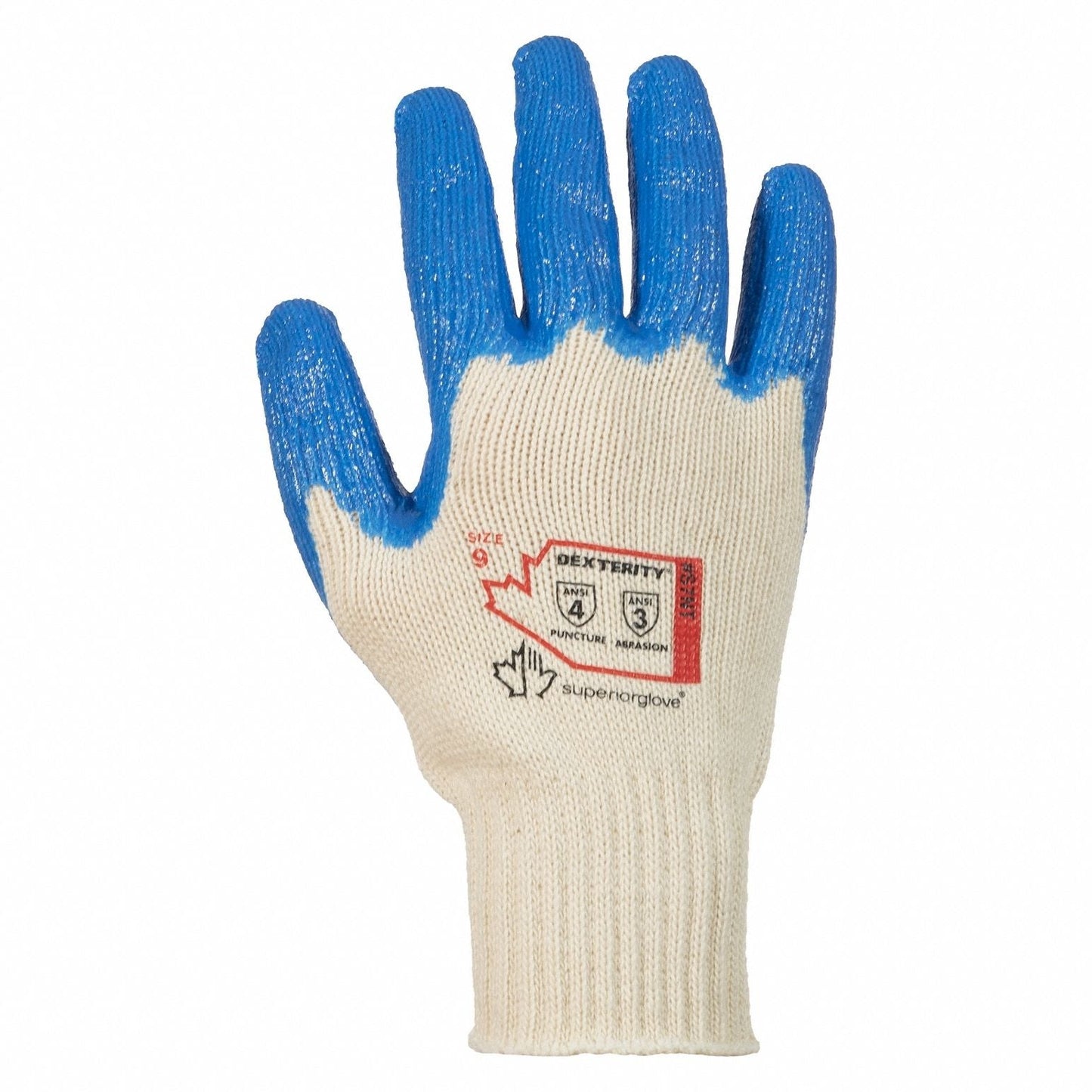 SUPERIOR GLOVE Dexterity® S7NT Nitrile Dipped Knit Gloves, XL