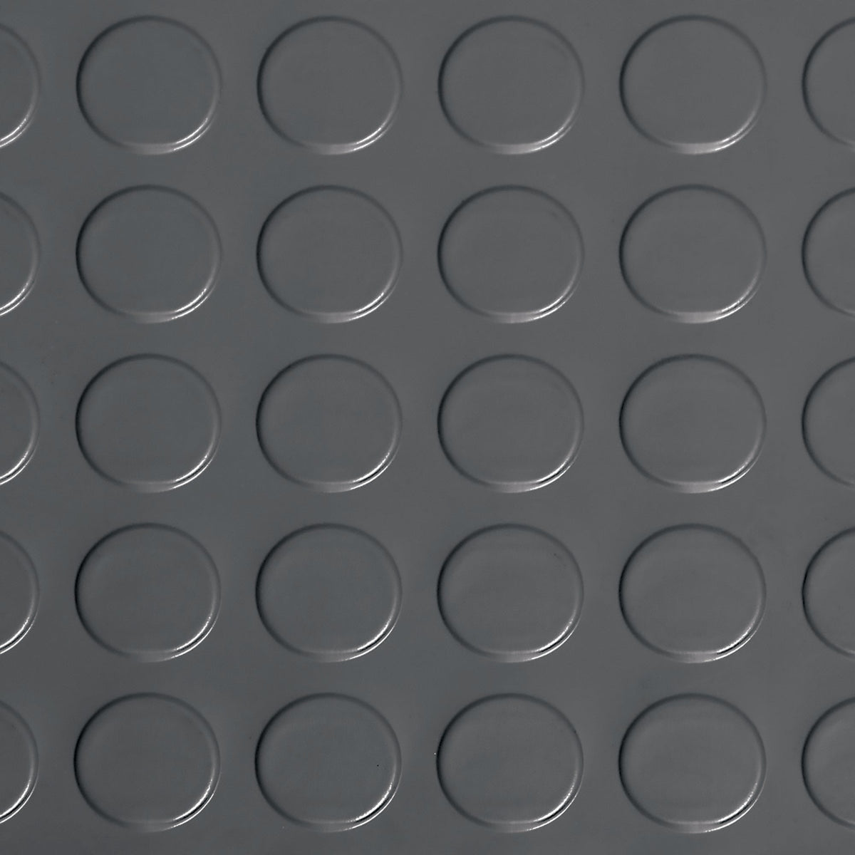G-Floor Coin 5 ft. x 10 ft. Slate Grey Commercial Grade Vinyl Garage Flooring Cover and Protector
